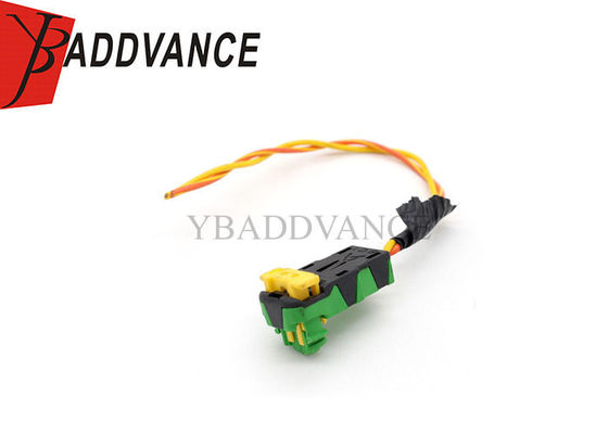 2 Pin Green FCI Airbag Connector Housing With Wire Accept OEM