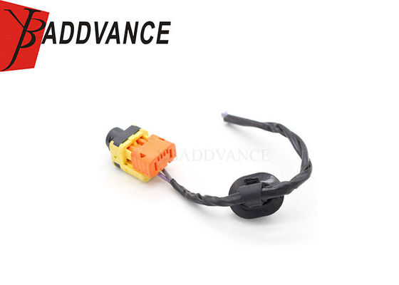 2 Pin Orange FCI Airbag Connector Clockspring Wire For Toyota Nissan