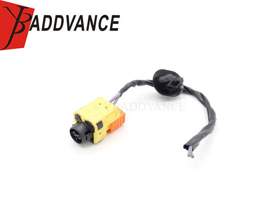 2 Pin Orange FCI Airbag Connector Clockspring Wire For Toyota Nissan