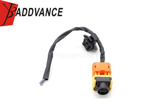 2 Pin Orange FCI Airbag Connector Clockspring Wire For Toyota Nissan