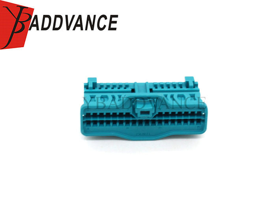 2367107-1 TE AMP 32 Pin Flexible Printed Circuit Connector Nano MQS Blue Female