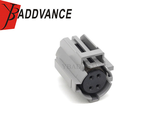 4 Pole Female Gray Waterproof Automotive Connectors Housing 4-1-287