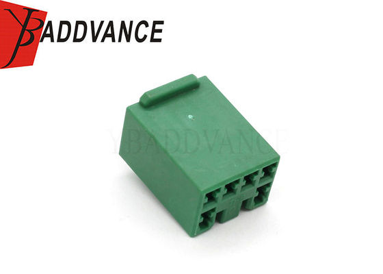 6 Pin Female Unseald Green Automotive Connector For V W