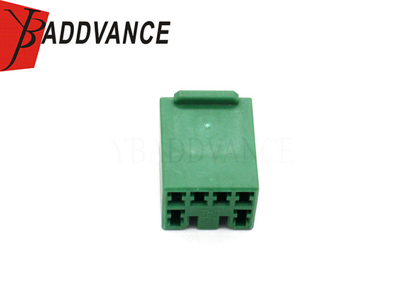 6 Pin Female Unseald Green Automotive Connector For V W