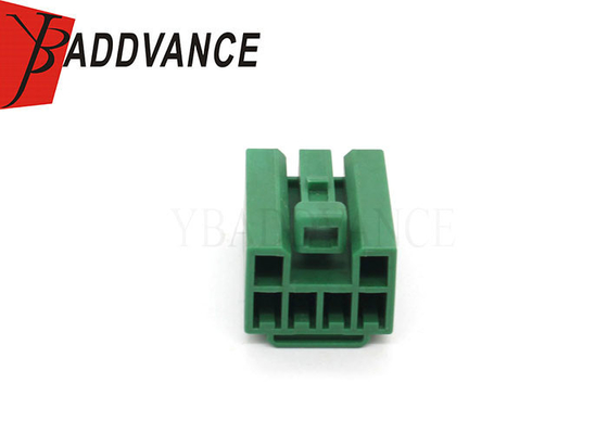 6 Pin Female Unseald Green Automotive Connector For V W