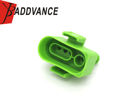 3A0973334B 4 Pin Green Male O2 Oxygen Sensor Connector For Wire Harness