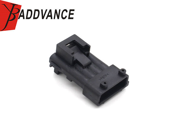 1-965261-1 4 Pin Male TE Connectivity AMP Connectors Timer 2.8mm(110) Black