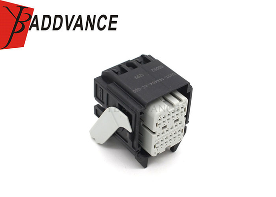 30 Pin Female Black PA66 GF35 Waterproof Automotive Connectors Housing