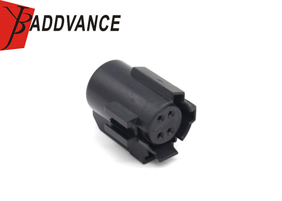 4 Way Female Black Waterproof Automotive Connectors Sealed Connector Housing