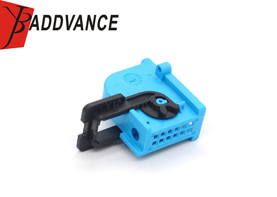 FCI 12 Pin Female Blue PBT GF15 Automotive Connector Housing