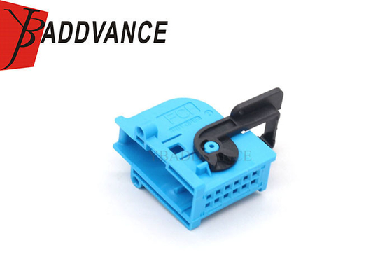 FCI 12 Pin Female Blue PBT GF15 Automotive Connector Housing