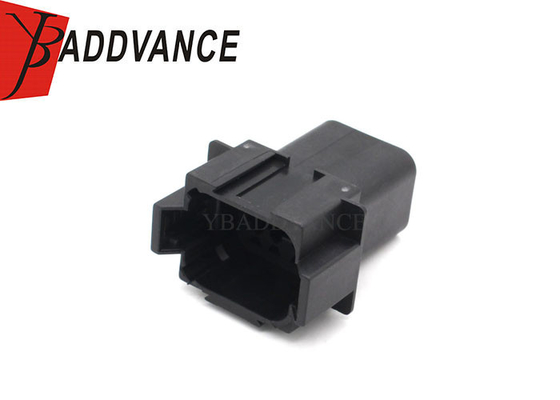 DT04-08PB 8 Pin Male Deutsch Automotive Connectors Sealed Black Automotive Connector