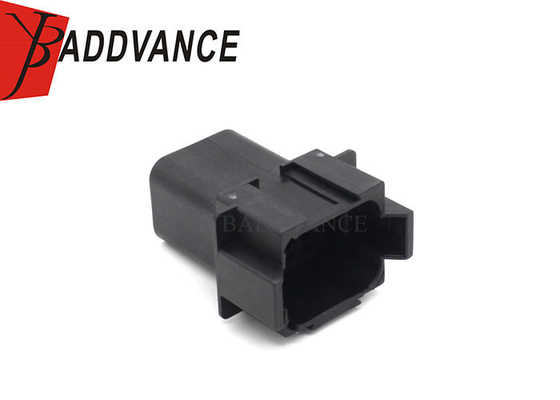 DT04-08PB 8 Pin Male Deutsch Automotive Connectors Sealed Black Automotive Connector