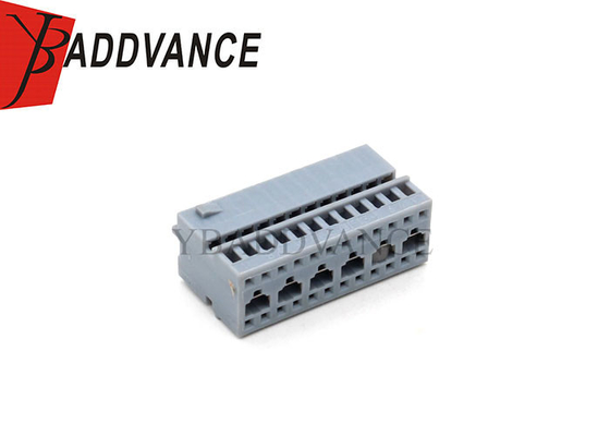 24 Pin Male AMP Automotive Connector 284225-2 PBT Material