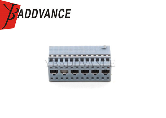 24 Pin Male AMP Automotive Connector 284225-2 PBT Material