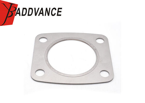 Steel Brass Washer Square Multi Hole Flange Connector Metal Shim Gasket Bending 337-3363