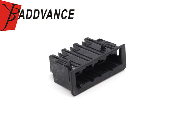 2333989-1 Black Male Auto Electrical Wire Harness Connector Housing 6 Pin